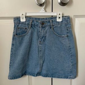 SHEIN Denim Skirt